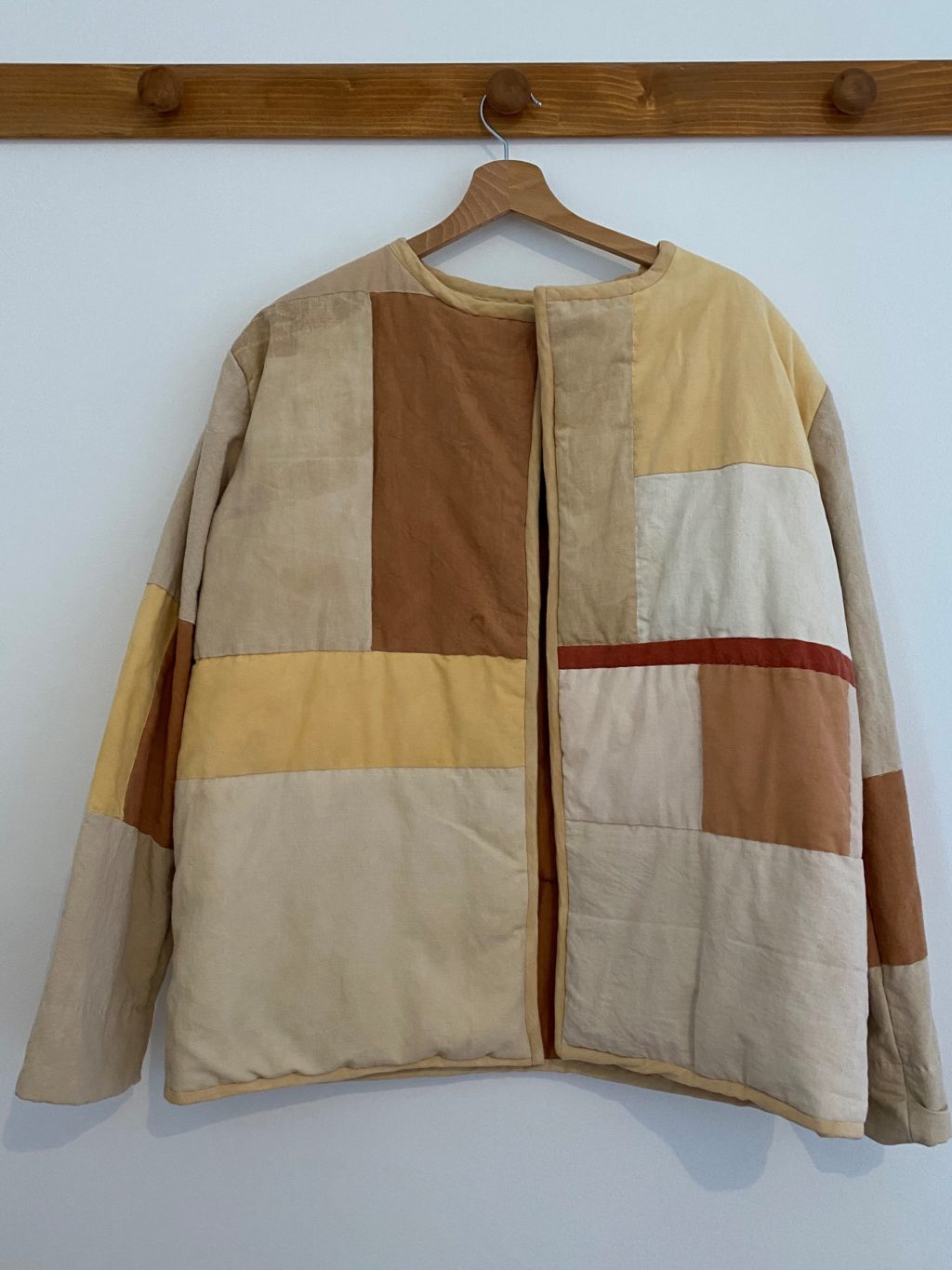 Natural Dyed Quilt Jacket - Image 2